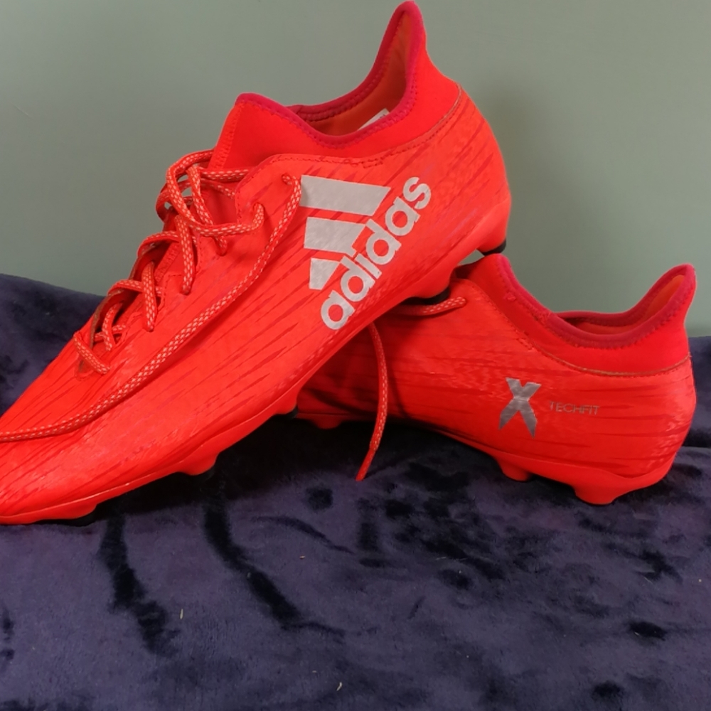 MENS ADIDAS X TECHFIT SOCCER ⚽ CLEATS SZ 13